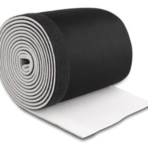 DELOCK ταινία νεοπρενίου τύπου Velcro 20865, 13.5cm, 3m, μαύρη/λευκή