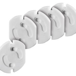 GOOBAY προστατευτικά επαφών πρίζας 51319, 5τμχ, λευκό