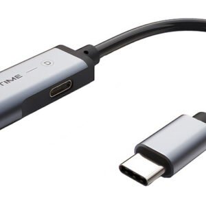 CABLETIME αντάπτορας USB-C σε USB-C & 3.5mm CT-CMACD, γκρι