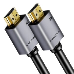 CABLETIME καλώδιο HDMI 2.0 CT-PHE2G, 4K/60Hz, 2m, μαύρο