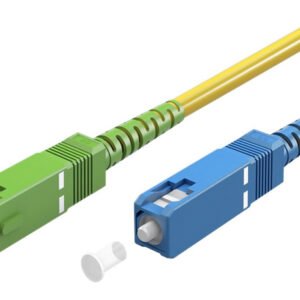 GOOBAY καλώδιο οπτικής ίνας SC-APC 59657, Singlemode OS2, 0.5m, κίτρινο