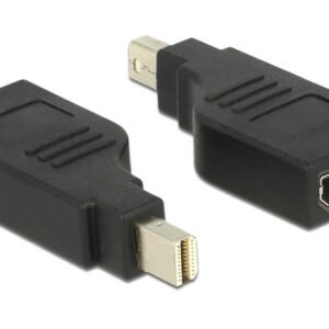 DELOCK αντάπτορας mini DisplayPort σε DisplayPort 65626, 4K, 90°