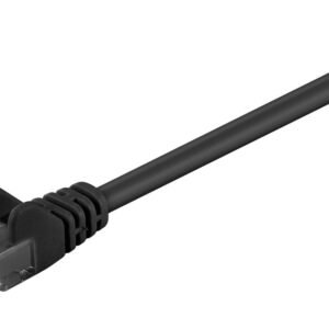 GΟOBAY καλώδιο δικτύου 68643, CAT 5e U/UTP, CCA, PVC, 0.5m, μαύρο