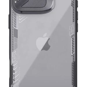 NILLKIN θήκη Iceblade Prop για iPhone 16 Pro, διάφανη-μαύρη