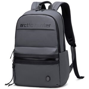 ARCTIC HUNTER τσάντα πλάτης B00536 με θήκη laptop 15.6", 21L, γκρι