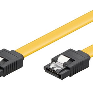 POWERTECH καλώδιο SATA III 7pin σε 7pin CAB-W023, Metal Clip, 0.2m