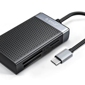 ORICO card reader CL4T-C3 για Micro SD/SD/CF/MS, USB-C, μαύρο