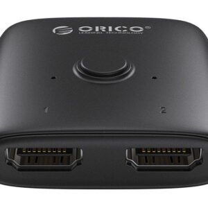 ORICO HDMI switch HS2-A1, 2 σε 1, 4K/60Hz, bi-directional, γκρι