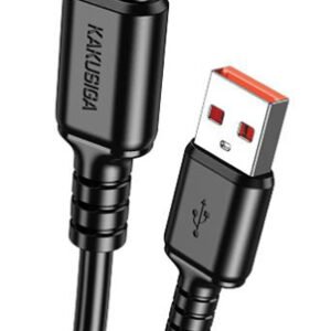 KAKUSIGA καλώδιο USB-C σε USB KSC-982, 3A, 480Mbps, 1m, μαύρο