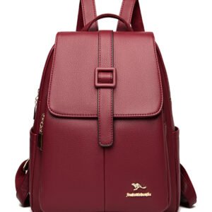 BALIDAISHU γυναικεία τσάντα πλάτης LBAG-0010, κόκκινη