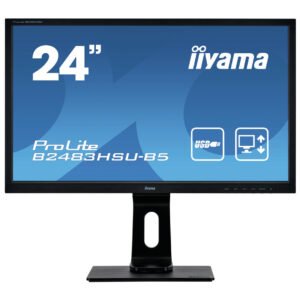 IIYAMA used Οθόνη B2483HSU LED, 24" 1920x1080, VGA/DVI/DisplayPort, Grade B