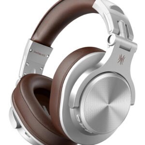 ONEODIO headphones Fusion A70, ενσύρματα/ασύρματα, Hi-Res, 40mm, ασημί