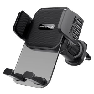 POWERTECH βάση smartphone αυτοκινήτου PT-1239 για αεραγωγούς, μαύρη