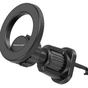 POWERTECH βάση smartphone αυτοκινήτου PT-1240, αεραγωγού, μαγνητική, μαύρη