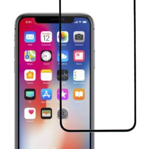 POWERTECH Tempered Glass 5D, Full Glue, iPhone 11, μαύρο