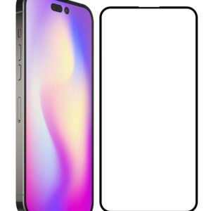 POWERTECH tempered glass 5D TGC-0581, iPhone 14 Max, full glue, μαύρο