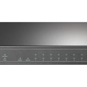 TP-LINK desktop switch TL-SG1210P, 10-Port Gigabit, 8x PoE+, Ver. 3.0
