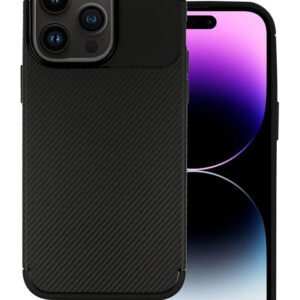 VENNUS Θήκη Carbon Elite VNS-0058 για iPhone 14 Pro Max, μαύρη