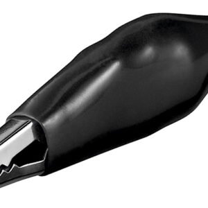 GOOBAY Σετ κροκοδειλάκια 11490, 48mm, μαύρο, 10τμχ