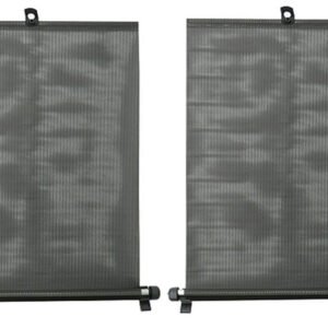 CARCOMMERCE κουρτίνα αυτοκινήτου 61004, για πλαϊνό τζάμι, 2x 50cm
