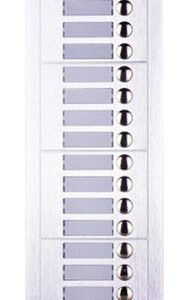 PAILI Επέκταση θυροτηλεόρασης PL619-16E 16 κουδουνιών, εντοιχιζόμενη