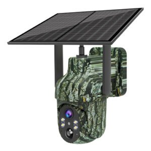 POWERTECH smart ηλιακή κάμερα κυνηγού PT-1318, 3MP, 4G, PTZ, SD, IP65