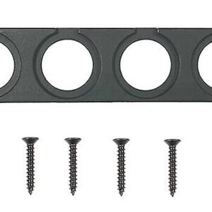 POWERTECH πάνελ πρίζας για σκάφη & οχήματα PTL-015, 4 θέσεις, 196x43mm