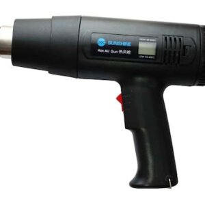 SUNSHINE πιστόλι θερμού αέρα RS-1800D, 2 ταχύτητες, LCD, 1800W, μαύρο