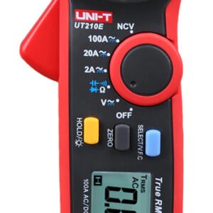 UNI-T πολύμετρο & αμπεροτσιμπίδα UT210E, 100A AC/DC, NCV, True RMS